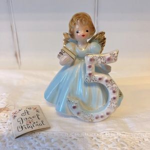 Vintage Josef Original Collectable Birthday Angel Age 5